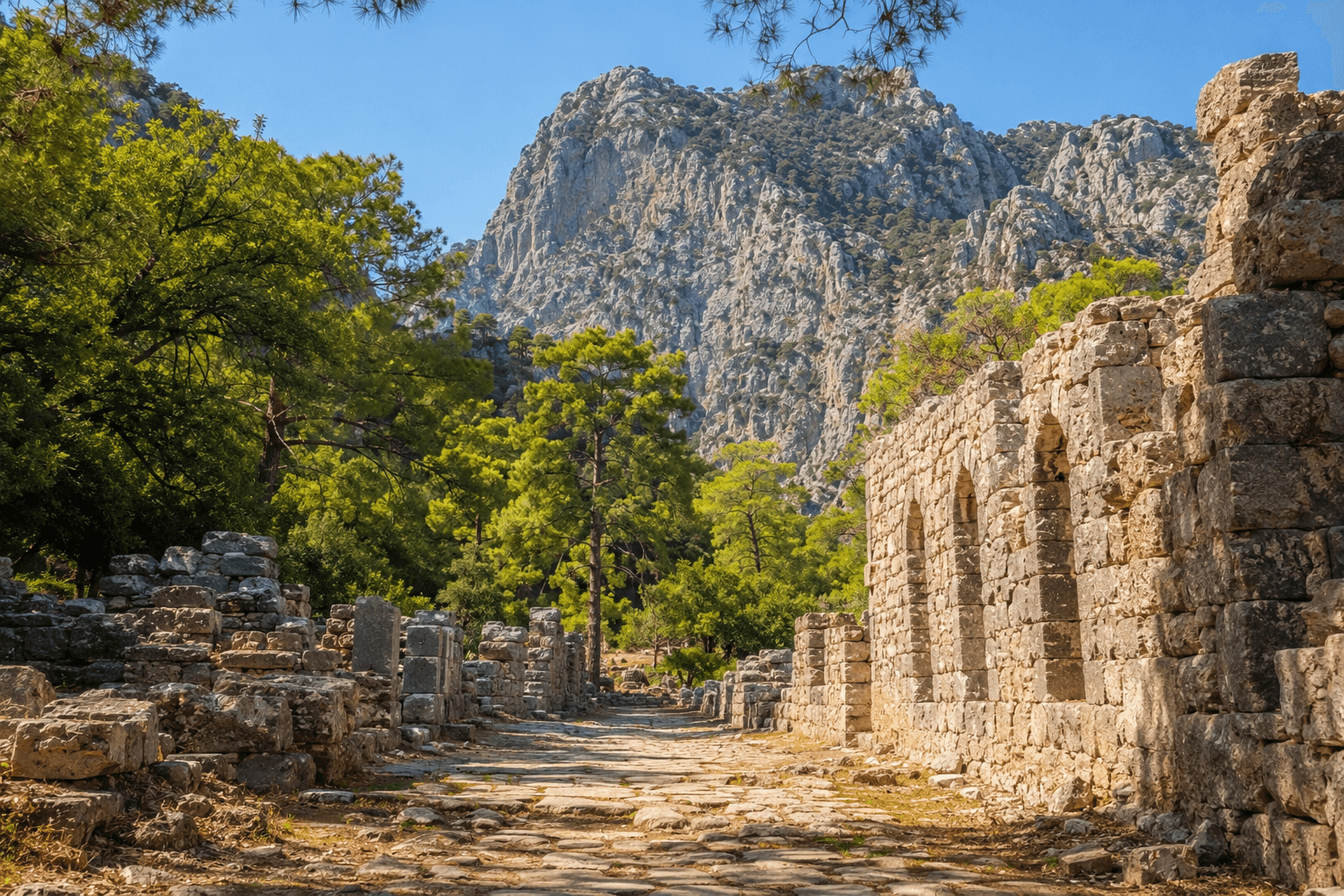 Olympos Antik Kenti (Ancient City of Olympos)
