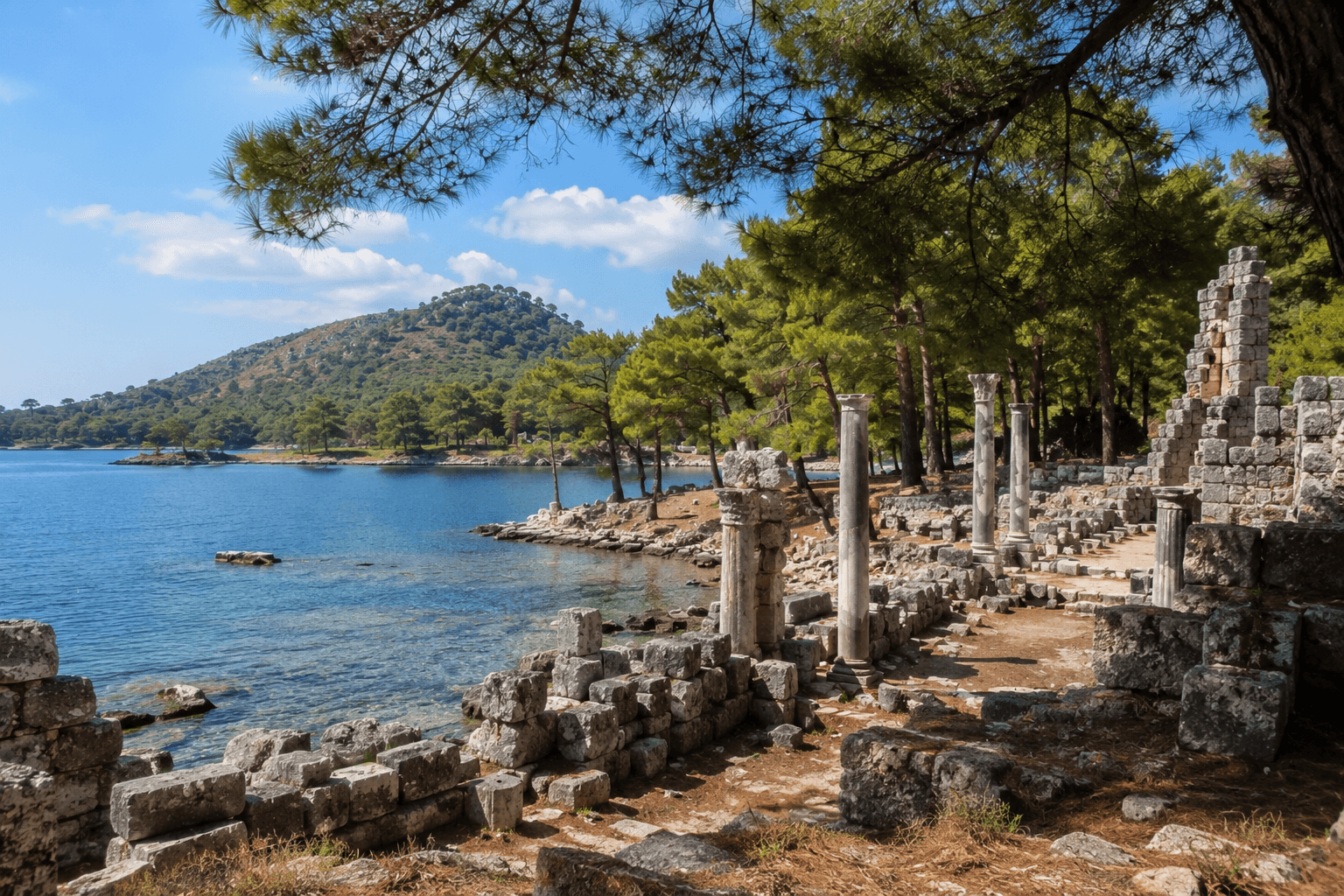 Phaselis Antik Kenti (Ancient City of Phaselis)